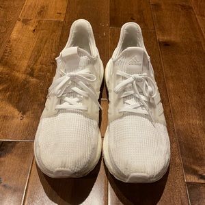 White Adidas Ultraboost - Size 11.5